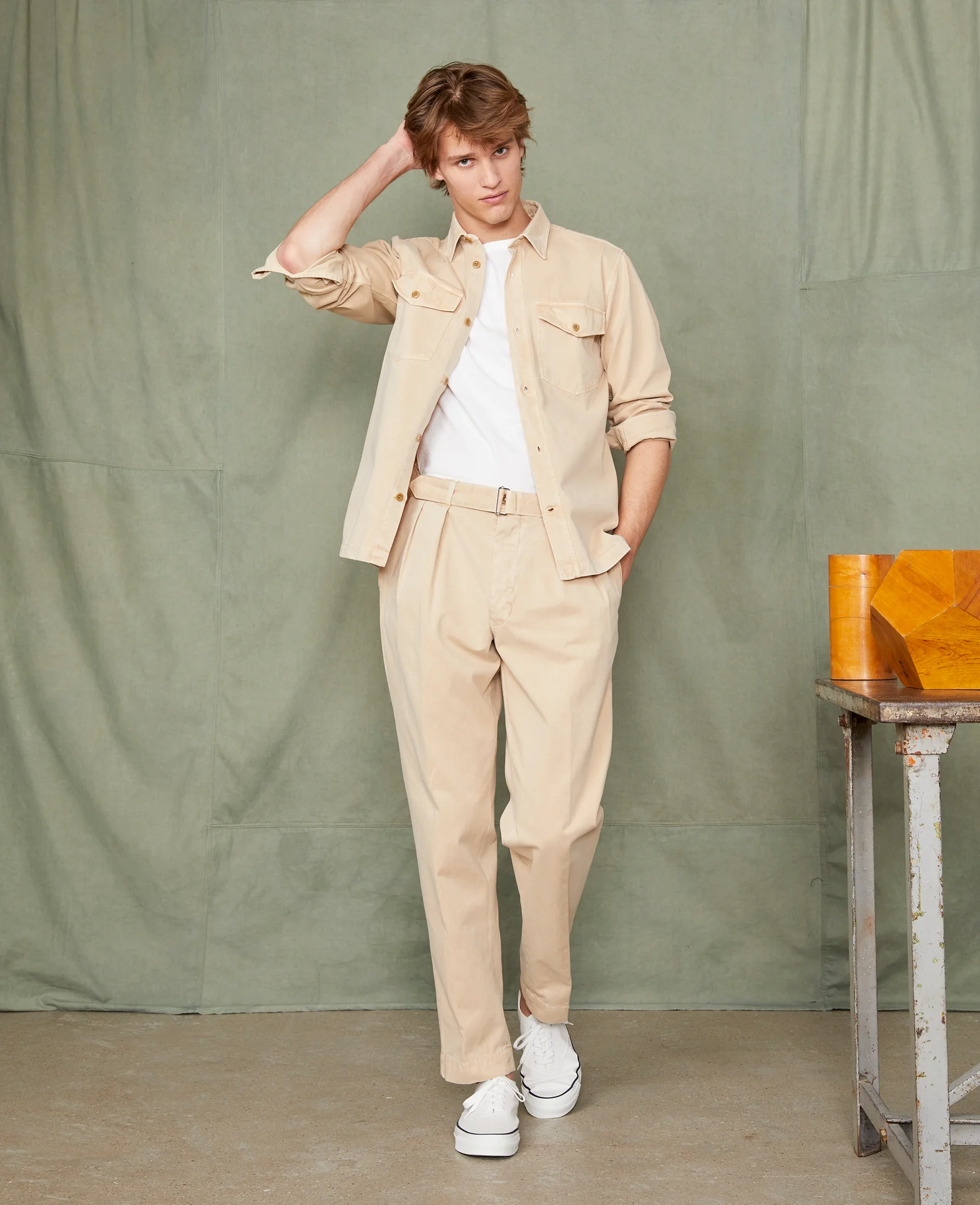Patchpocket overshirt